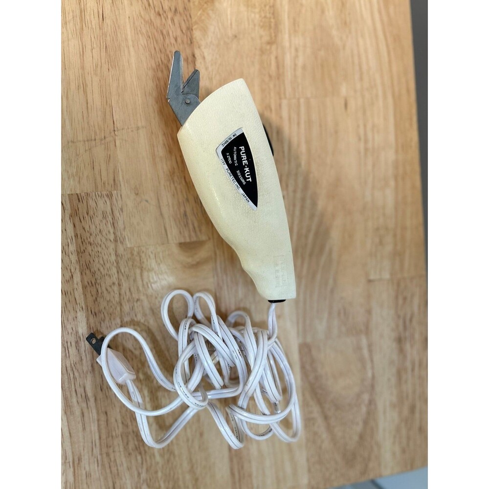 Pure-Kut Electric Scissors Gently Used Vintage